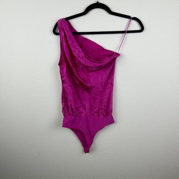 Cami NYC Darby Bodysuit in Magenta - Picture 11 of 11